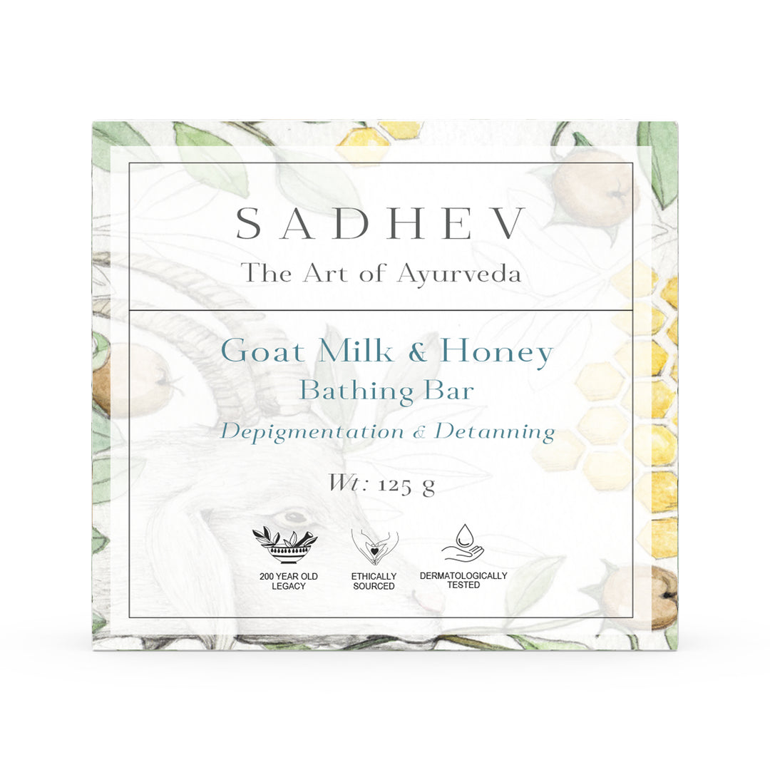 Goat Milk & Honey Bathing Bar - 125gms