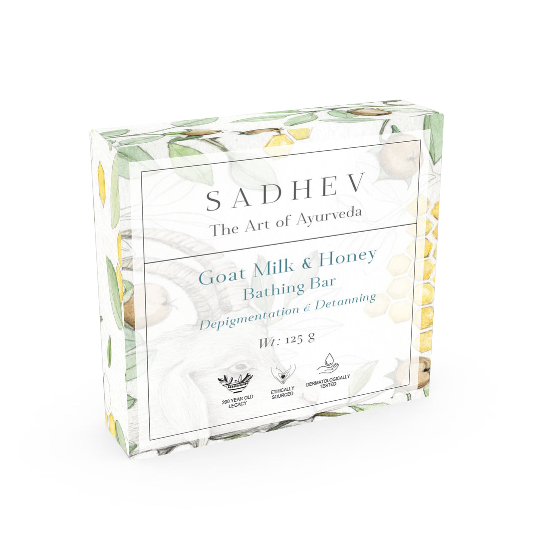 Goat Milk & Honey Bathing Bar - 125gms