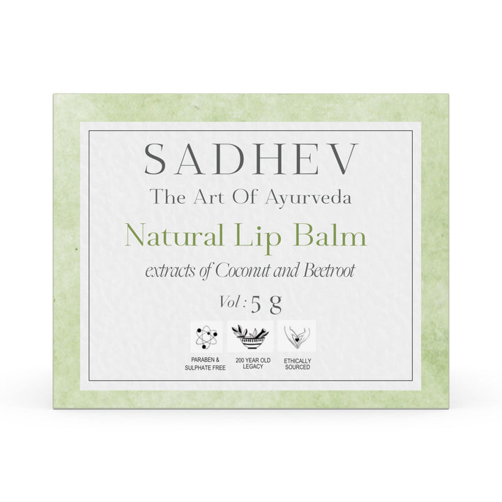 Natural Lip Balm - 5gms