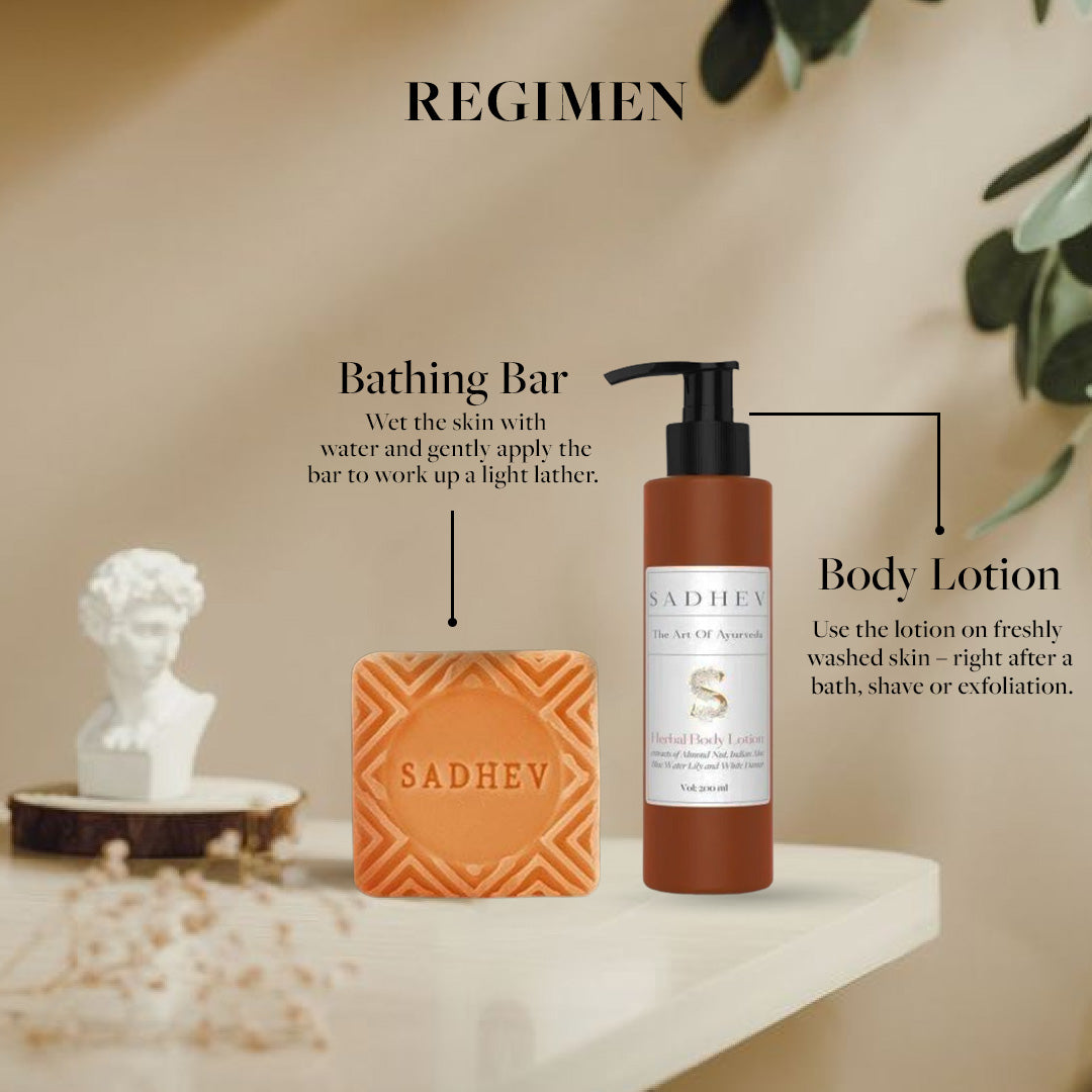 Orange & Cinnamon Bathing Bar - 125gms