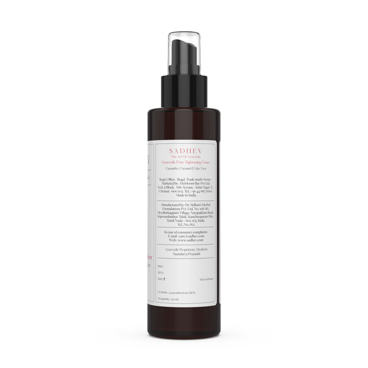 Ayurvedic Pore Tightening Toner