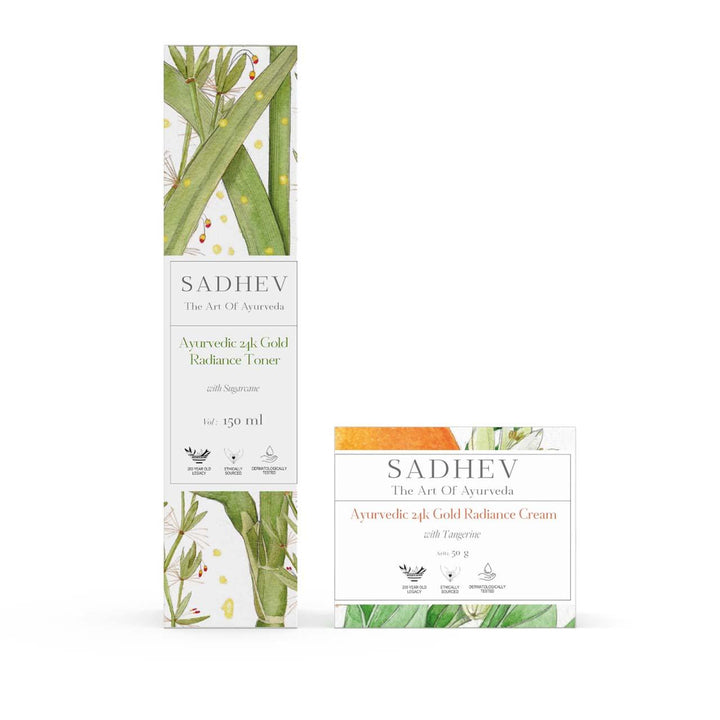 The Ayurvedic Radiance Regimen - 50gm + 150ml