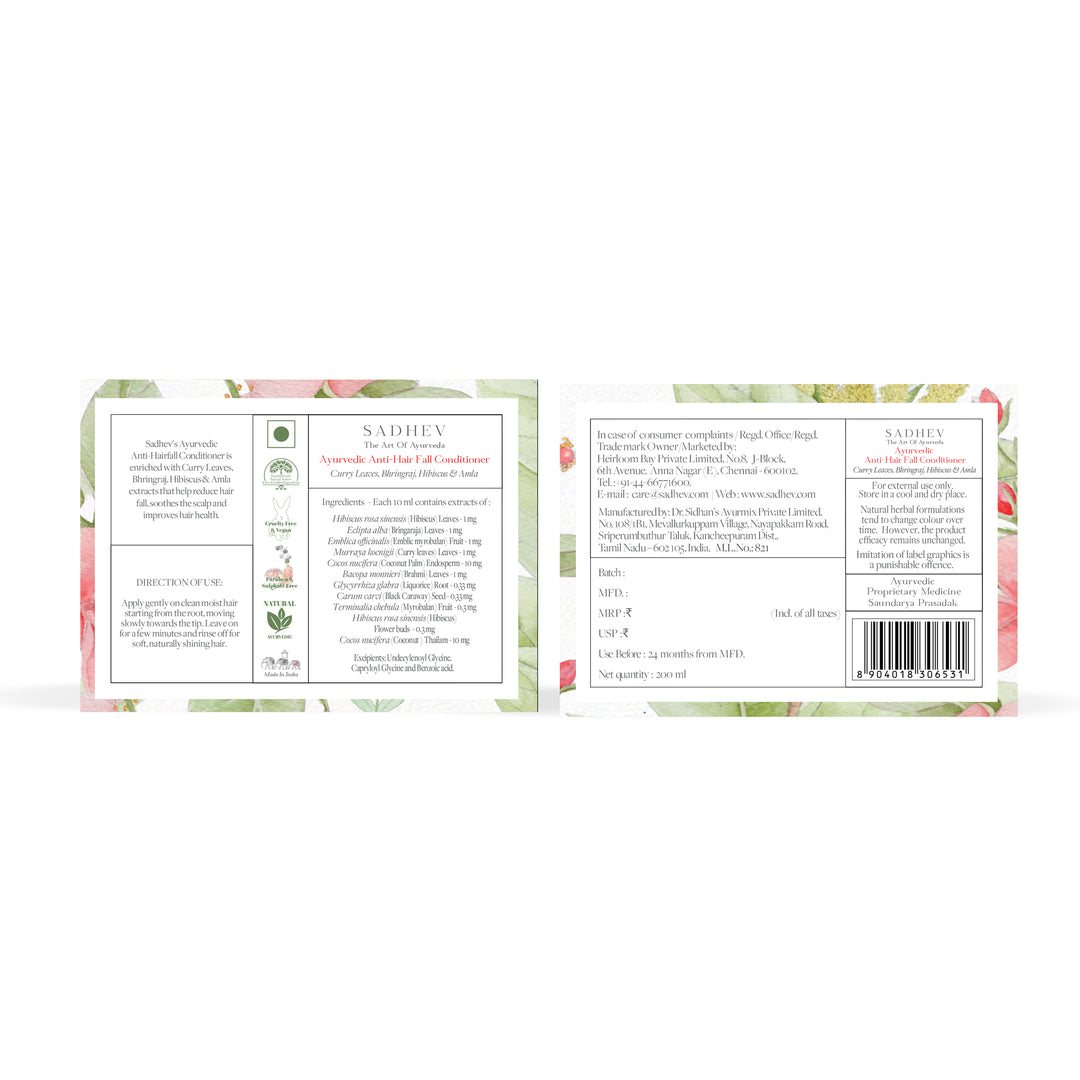 Ayurvedic Anti-Hairfall Conditioner