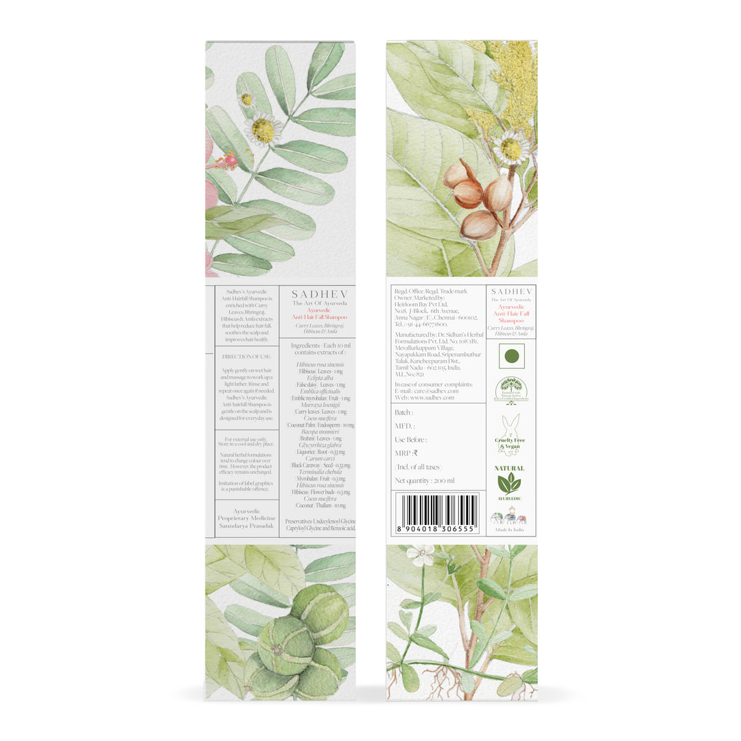 Ayurvedic Anti-Hairfall Shampoo