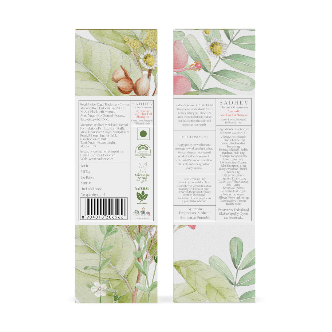 Ayurvedic Anti-Hairfall Shampoo