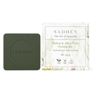 Sadhev Melon & Aloe Vera Bathing Bar - 125gms