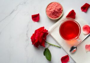 use rose petals for skin